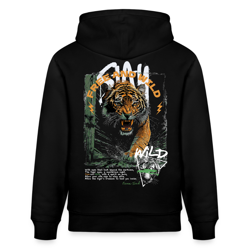 Demeter, Tiger, 1st | Cruiser, Unisex Bio-Hoodie - Schwarz