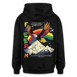 Susanoo, Adler, 1st | Freshhood, Oversized Unisex Hoodie - Schwarz