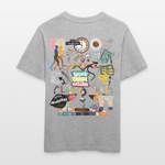 Nytheris, Waage, 1st | Essential, Relaxed Fit Unisex Bio T-Shirt - Grau meliert