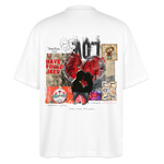 Galevar, Liebe, 1st | Blaster, Oversize Bio T-Shirt, Unisex - Weiß