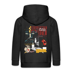 Athenia, Kerze, 1st | Kinder Zip Hoodie - Schwarz