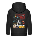 Athenia, Kerze, 1st | Kinder Zip Hoodie - Schwarz