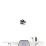 Saturnion, Raabe, 1st | Poster 20x30 cm - Weiß