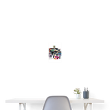 Saturnion, Raabe, 1st | Poster 20x30 cm - Weiß