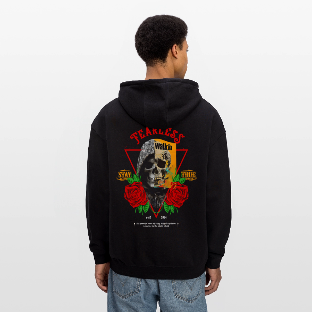 Şoreşvan, Totenkopf, 1st | Freshhood, Oversized Unisex Hoodie - Schwarz
