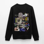 Tianlong, Gesicht, 1st | Roller, Unisex Bio-Sweatshirt - Schwarz