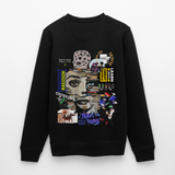 Tianlong, Gesicht, 1st | Roller, Unisex Bio-Sweatshirt - Schwarz
