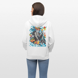 Calveron, Skelet, 1st | Cruiser, Unisex Bio-Hoodie - Weiß