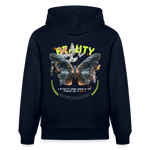 Harith, Schmetterling, 1st | Cruiser, Unisex Bio-Hoodie - Navy