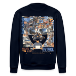 Sakhr, Informatik, 1st | Roller, Unisex Bio-Sweatshirt - Navy