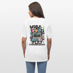 Aetherion, Laptop, 1st | Essential, Relaxed Fit Unisex Bio T-Shirt - Weiß