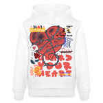 Orvandir, Herz, 1st | Cruiser, Unisex Bio-Hoodie - Weiß
