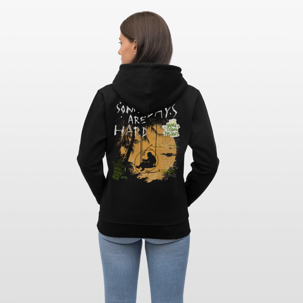 Amphionan, Palmen, 1st | Cruiser, Unisex Bio-Hoodie - Schwarz