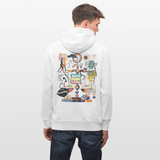 Nytheris, Waage, 1st | Cruiser, Unisex Bio-Hoodie - Weiß