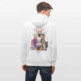 Andromion, Statue, 1st | Cruiser, Unisex Bio-Hoodie - Weiß