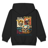 Odysseus, Totenköpfe, 1st | Kinder Zip Hoodie - Schwarz