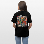 Nezha, Drache, 1st | Essential, Relaxed Fit Unisex Bio T-Shirt - Schwarz