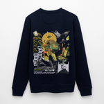 Ryujin, Falke, 1st | Roller, Unisex Bio-Sweatshirt - Navy