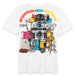 Zarethor, Kamera, 1st | Teenager Bio T-Shirt - Weiß