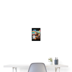 Nyxaris, Windmühle, 1st | Poster 20x30 cm - Weiß
