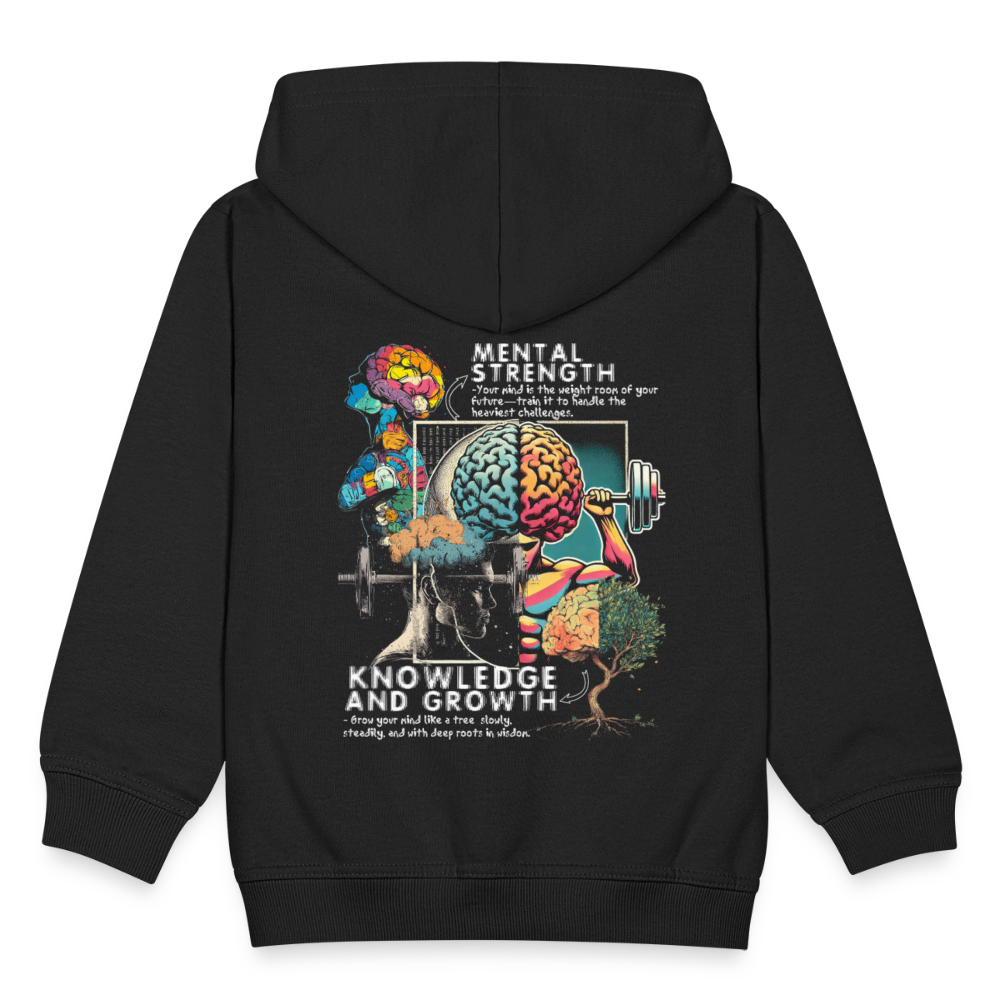 Selenian, Fitness, 1st | Kinder Zip Hoodie - Schwarz