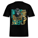 Herakles, Gorilla, 1st | Essential, Relaxed Fit Unisex Bio T-Shirt - Schwarz