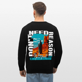 Fuxi, Wüste, 1st | Roller, Unisex Bio-Sweatshirt - Schwarz
