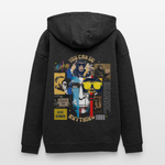 Xurjin, Affe, 1st | Freshhood, Oversized Unisex Hoodie - Anthrazit