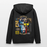 Xurjin, Affe, 1st | Freshhood, Oversized Unisex Hoodie - Anthrazit