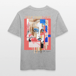 Vesperion, Frau, 1st | Essential, Relaxed Fit Unisex Bio T-Shirt - Grau meliert