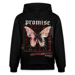 Xurmus, Schmetterling, 1st | Cruiser, Unisex Bio-Hoodie - Schwarz