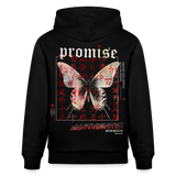 Xurmus, Schmetterling, 1st | Cruiser, Unisex Bio-Hoodie - Schwarz