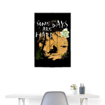 Amphionan, Palmen, 1st | Poster 60x90 cm - Weiß
