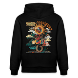 Ruqayya, Sonne, 1st | Cruiser, Unisex Bio-Hoodie - Schwarz