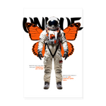 Lunaris, Astronaut, 1st | Poster 20x30 cm - Weiß