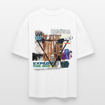 Celestaris, Schmetterling, 1st | Blaster, Oversize Bio T-Shirt, Unisex - Weiß