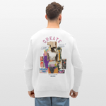 Andromion, Statue, 1st | Roller, Unisex Bio-Sweatshirt - Weiß