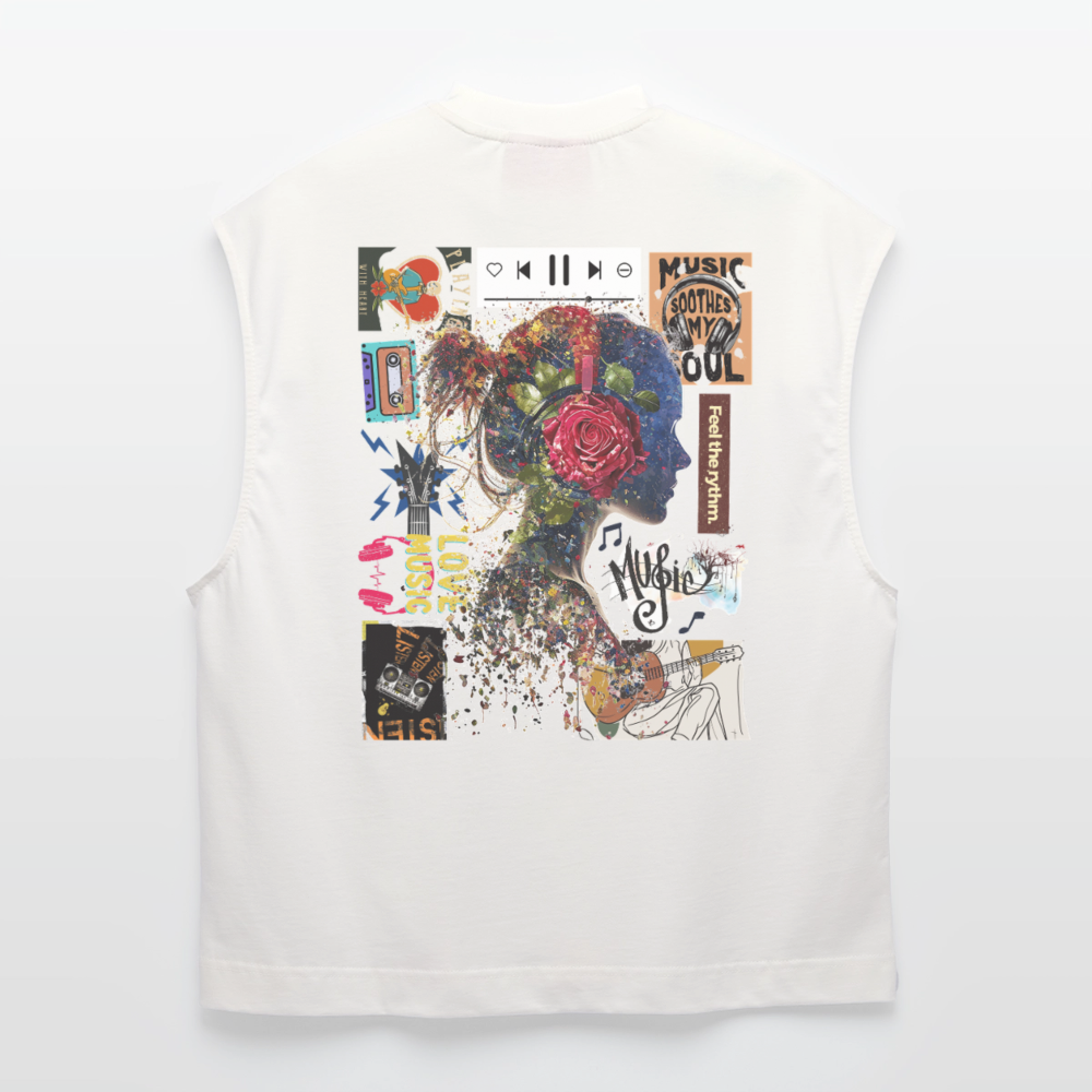 Altairon, Mädchen, 1st | Heavyweight Oversized Bio Tank Top, Unisex - OFF WHITE
