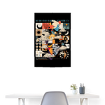 Hekatean, Sternzeichen, 1st | Poster 60x90 cm - Weiß