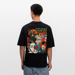 Eosan, Wolf, 1st | Breezy, Oversized Unisex T-Shirt - Schwarz