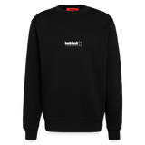 Posei, Taube, 1st | Heavyweight Oversized Bio Sweater, Unisex - SOLID BLACK
