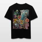 Tangaroa , Skelet, 1st | Essential, Relaxed Fit Unisex Bio T-Shirt - Schwarz