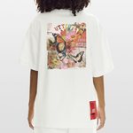 Azaroth, Schmetterling, 1st | Heve, Heavyweight Oversized Bio T-Shirt, Unisex - OFF WHITE