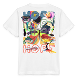 Tenebris, Schmetterling, 1st | Kinder Bio T-Shirt - Weiß