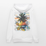 Magnarion, Palmen, 1st | Cruiser, Unisex Bio-Hoodie - Weiß
