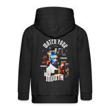 Dewrês, Frau, 1st | Kinder Zip Hoodie - Schwarz
