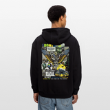 Lugh , Engel, 1st | Freshhood, Oversized Unisex Hoodie - Schwarz