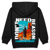 Fuxi, Wüste, 1st | Kinder Hoodie - Schwarz