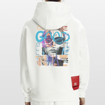 Valtheris, Zombie, 1st | Heavyweight Oversized Bio Hoodie, Unisex - OFF WHITE