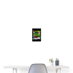 Thesean, Pinsel, 1st | Poster 20x30 cm - Weiß